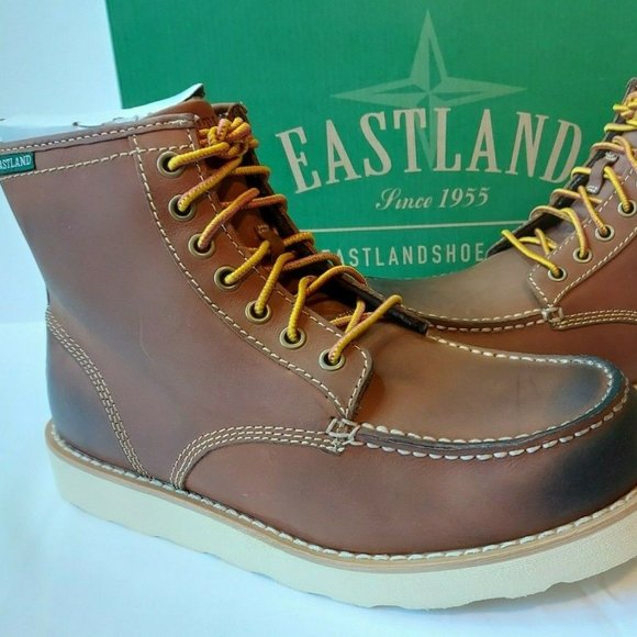 Eastland Shoes Eastland Lumber Up Leather Boot Mens Peanut Brown Poshmark